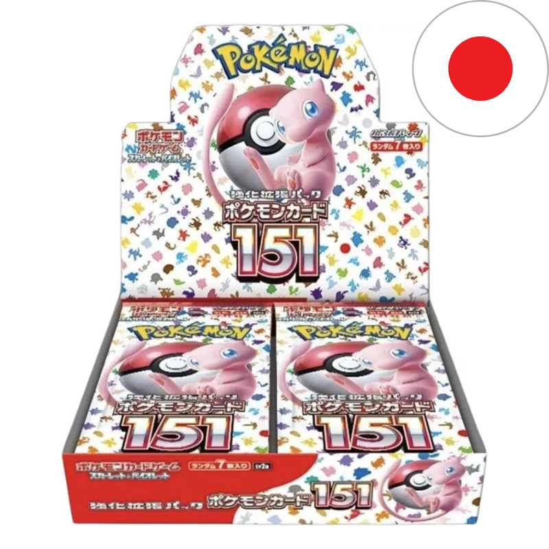 Pokémon 151 Booster Display (SV2a) – Japanische Edition